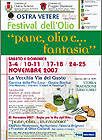 locandina festival olio